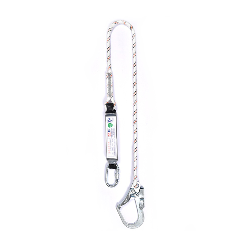 Lanyard Penyerap Tenaga HT-S-0020 dengan 1 cangkuk besar palsu