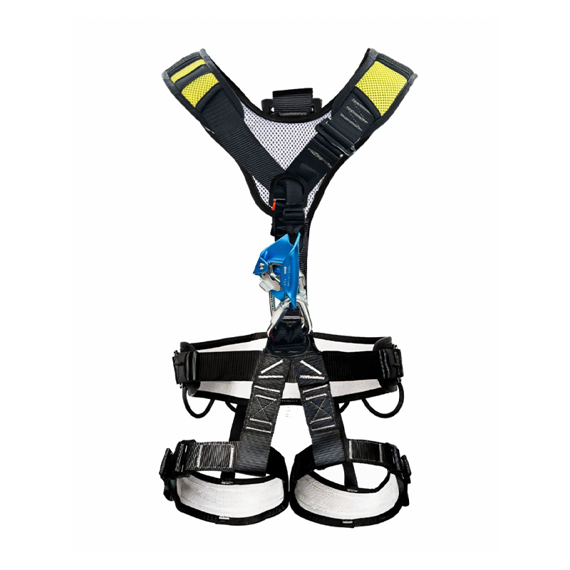 S-10035 Mountaineering Penuh Keselamatan Tubuh Keselamatan (Ascender dada yang boleh dilepaskan）