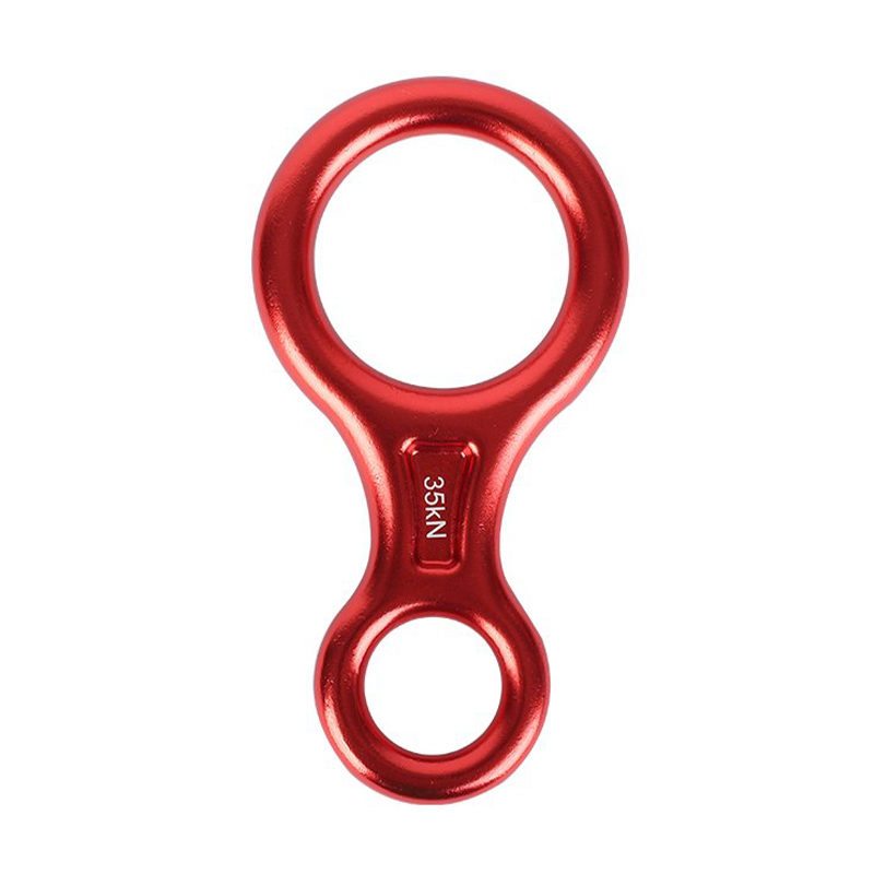 HT-XJ-01 aluminium 8-bentuk cincin mendaki deskender