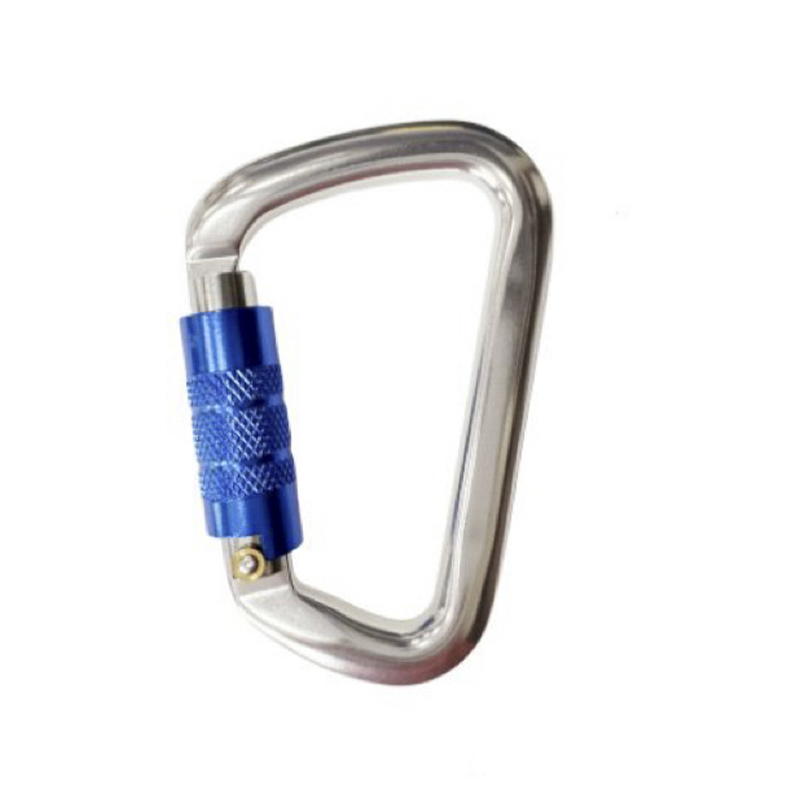 HT-G-0005 D-jenis Master Lock Aluminium Carabiner